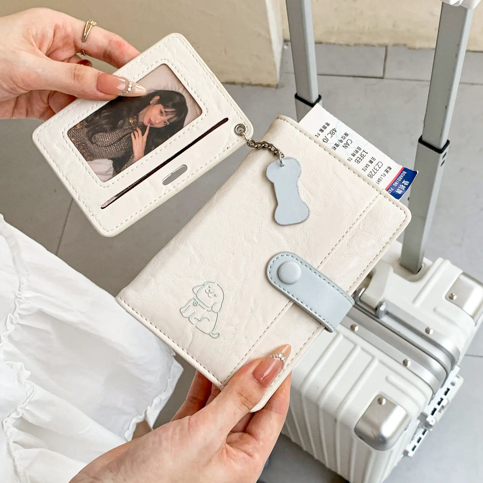Puppy passport wallet