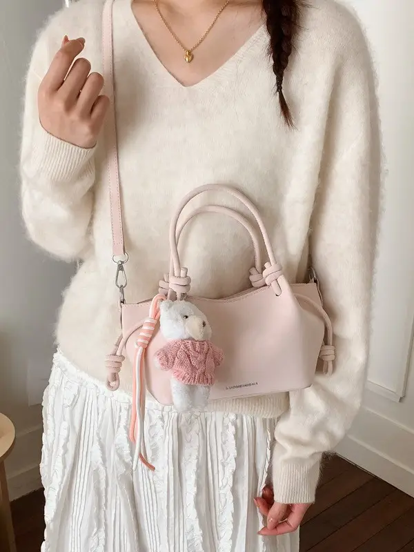 The Knotted Plush Tote