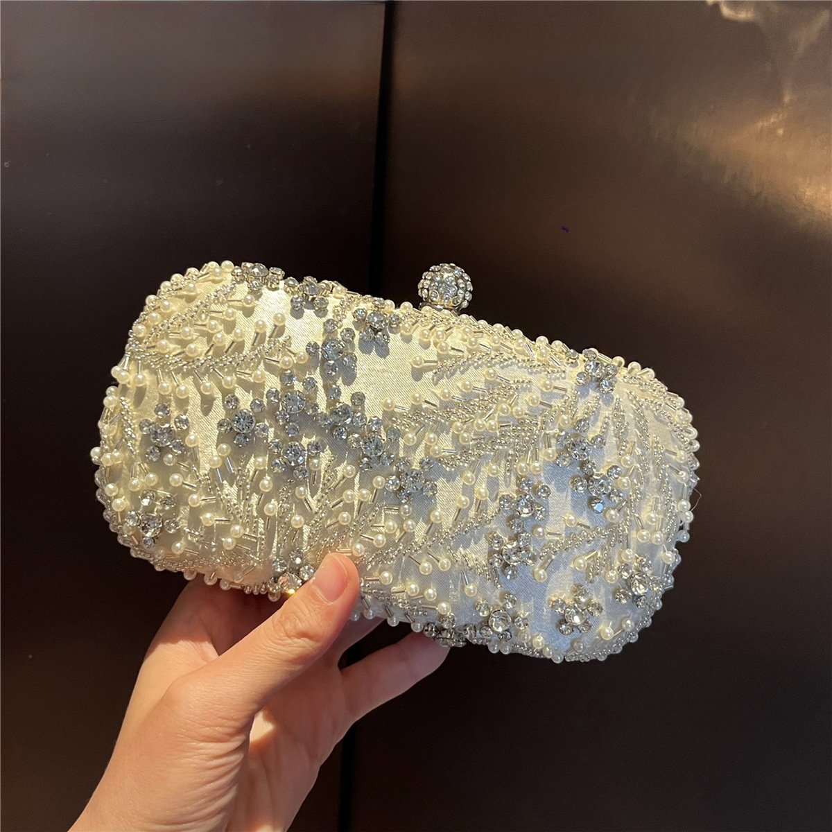 The Empress Beaded Minaudiere