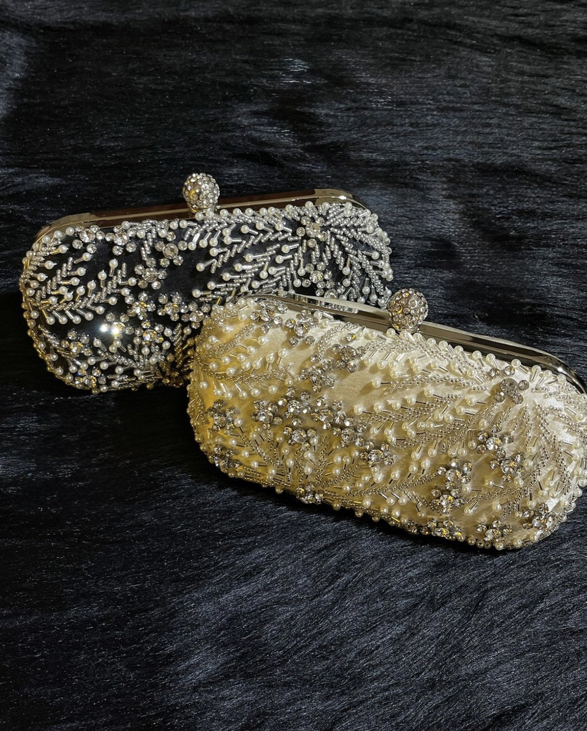 The Empress Beaded Minaudiere
