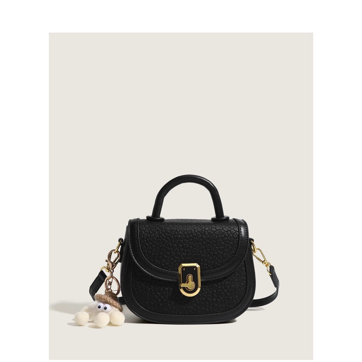 The Gilded Pebble Saddle Bag